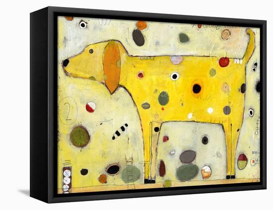 Yellow-Jill Mayberg-Framed Stretched Canvas