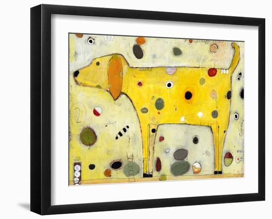 Yellow-Jill Mayberg-Framed Giclee Print