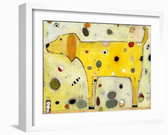 Yellow-Jill Mayberg-Framed Giclee Print