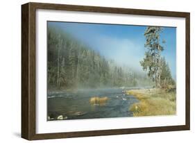 Yellowstone 01-Gordon Semmens-Framed Photographic Print