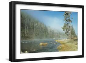 Yellowstone 01-Gordon Semmens-Framed Photographic Print