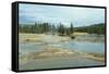 Yellowstone 03-Gordon Semmens-Framed Stretched Canvas
