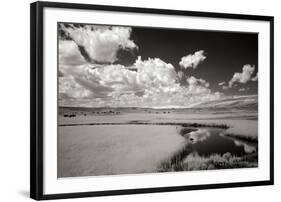 Yellowstone Creek and Clouds I-George Johnson-Framed Photographic Print