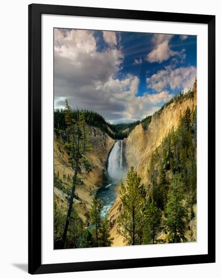 Yellowstone Falls-Ike Leahy-Framed Photographic Print