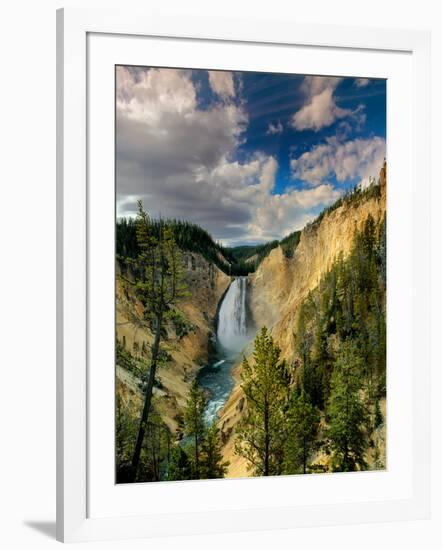 Yellowstone Falls-Ike Leahy-Framed Photographic Print