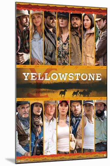 Yellowstone - Group-Trends International-Mounted Poster