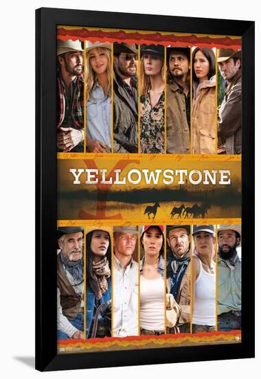 Yellowstone - Group-Trends International-Framed Poster