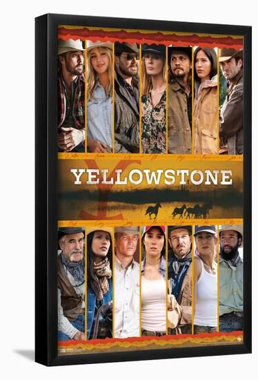 Yellowstone - Group-Trends International-Framed Poster