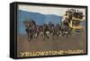 Yellowstone Horse-Drawn Charabanc-null-Framed Stretched Canvas