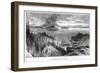 Yellowstone Lake, 19th Century-null-Framed Giclee Print