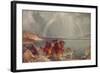 Yellowstone Lake, c.1875-Louis Prang-Framed Giclee Print