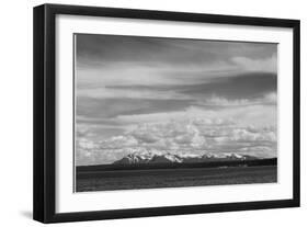 Yellowstone Lake Mt. Sheridan Yellowstone National Park Wyoming, Geology, Geological. 1933-1942-Ansel Adams-Framed Art Print