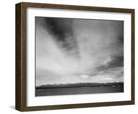 Yellowstone Lake, Yellowstone National Park, Wyoming, ca. 1941-1942-Ansel Adams-Framed Art Print