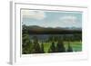 Yellowstone Nat'l Park, Wyoming - Sleeping Giant Scene-Lantern Press-Framed Art Print