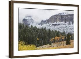 Yellowstone National Park, Autumn Frost-Ken Archer-Framed Photographic Print