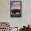 Yellowstone National Park - Bison and Sunset-Lantern Press-Framed Stretched Canvas displayed on a wall