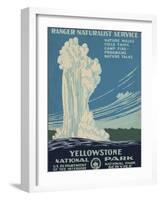 Yellowstone National Park, c.1938-null-Framed Giclee Print