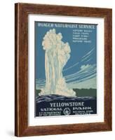 Yellowstone National Park, c.1938-null-Framed Art Print