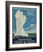 Yellowstone National Park, c.1938-null-Framed Art Print