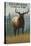 Yellowstone National Park - Elk in Forest-Lantern Press-Stretched Canvas