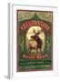 Yellowstone National Park - Elk Root Beer-Lantern Press-Framed Art Print