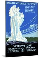 Yellowstone National Park, Ranger Naturalist Service-null-Mounted Art Print