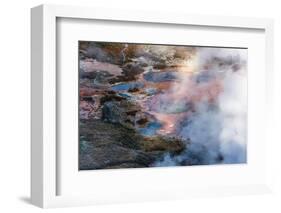 Yellowstone National Park, USA, Wyoming. Artists Paintpots.-Jolly Sienda-Framed Photographic Print