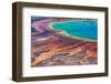 Yellowstone National Park, USA, Wyoming. Grand Prismatic Spring, Midway Geyser Basin.-Jolly Sienda-Framed Photographic Print