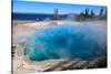 Yellowstone National Park, West Thumb Geysers, Lake Yellowstone.-Jolly Sienda-Stretched Canvas