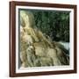 Yellowstone National Park (Wyoming, United States), "Cleopatra Terrace"-Leon, Levy et Fils-Framed Photographic Print