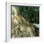 Yellowstone National Park (Wyoming, United States), "Cleopatra Terrace"-Leon, Levy et Fils-Framed Photographic Print