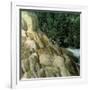 Yellowstone National Park (Wyoming, United States), "Cleopatra Terrace"-Leon, Levy et Fils-Framed Photographic Print