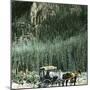 Yellowstone National Park (Wyoming, United States), the Cathedral Rock-Leon, Levy et Fils-Mounted Photographic Print
