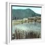 Yellowstone National Park (Wyoming, United States), the "Jupiter Terraces"-Leon, Levy et Fils-Framed Photographic Print