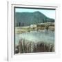 Yellowstone National Park (Wyoming, United States), the "Jupiter Terraces"-Leon, Levy et Fils-Framed Photographic Print