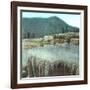 Yellowstone National Park (Wyoming, United States), the "Jupiter Terraces"-Leon, Levy et Fils-Framed Photographic Print