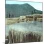 Yellowstone National Park (Wyoming, United States), the "Jupiter Terraces"-Leon, Levy et Fils-Mounted Photographic Print