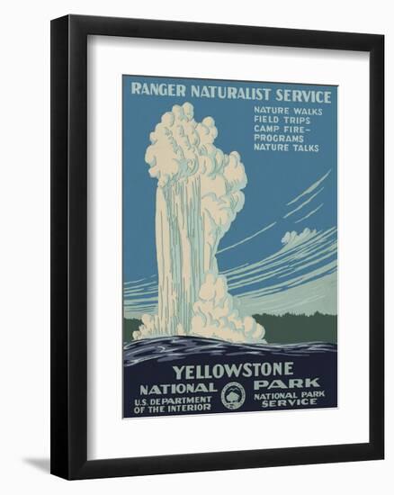 Yellowstone National Park-null-Framed Giclee Print