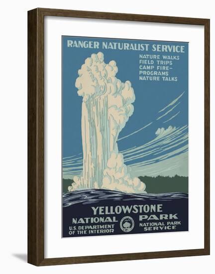 Yellowstone National Park-null-Framed Giclee Print