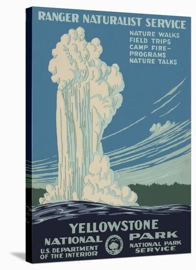 Yellowstone National Park-null-Stretched Canvas