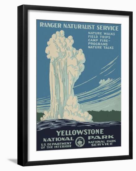 Yellowstone National Park-null-Framed Art Print