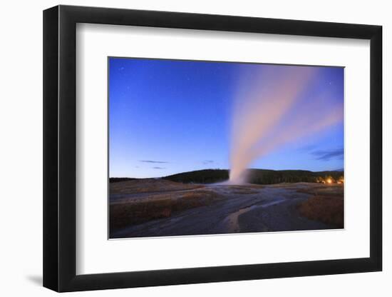 Yellowstone Old Faithful-Jason Savage-Framed Giclee Print