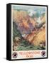 Yellowstone Park, 1934-Thomas Moran-Framed Stretched Canvas