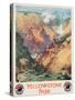 Yellowstone Park, 1934-Thomas Moran-Stretched Canvas