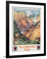 Yellowstone Park, 1934-Thomas Moran-Framed Giclee Print