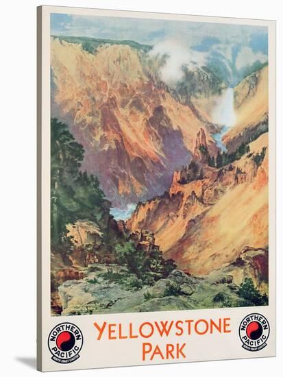 Yellowstone Park, 1934-Thomas Moran-Stretched Canvas