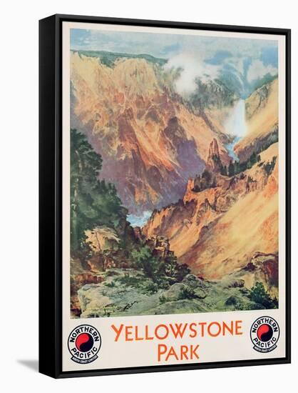 Yellowstone Park, 1934-Thomas Moran-Framed Stretched Canvas