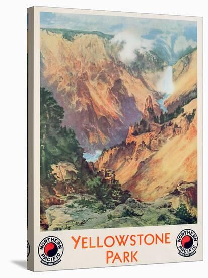 Yellowstone Park, 1934-Thomas Moran-Stretched Canvas