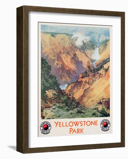 Yellowstone Park, 1934-Thomas Moran-Framed Giclee Print