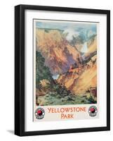 Yellowstone Park, 1934-Thomas Moran-Framed Giclee Print